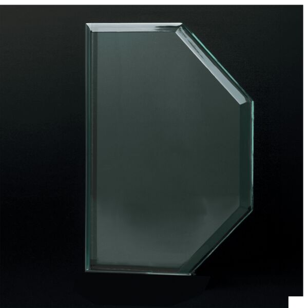 7 1/2" Octagon Series Piano Finish Base and Post with Metal Accents-Upright Only Thumbnail