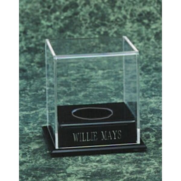 Baseball Acrylic Display Case with Base Thumbnail