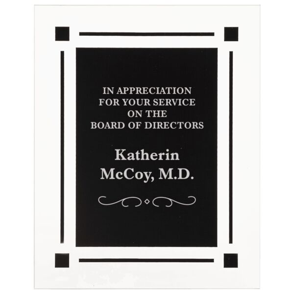 8" x 10" Solid Acrylic -Plaq Thumbnail