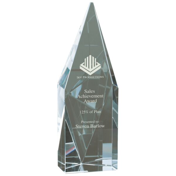 7 3/4" Crystal Diamond Tower Thumbnail