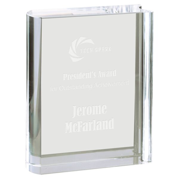 4 1/2" x 6" Crystal Book Thumbnail