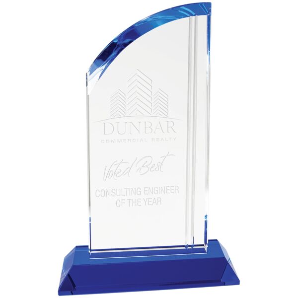 8 3/4" Crystal Arch with Base Thumbnail