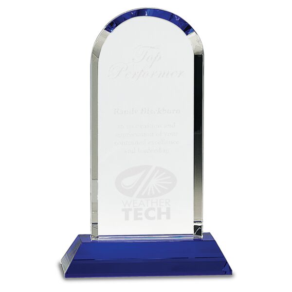 9 1/4" Crystal Dome on Pedestal Base Thumbnail