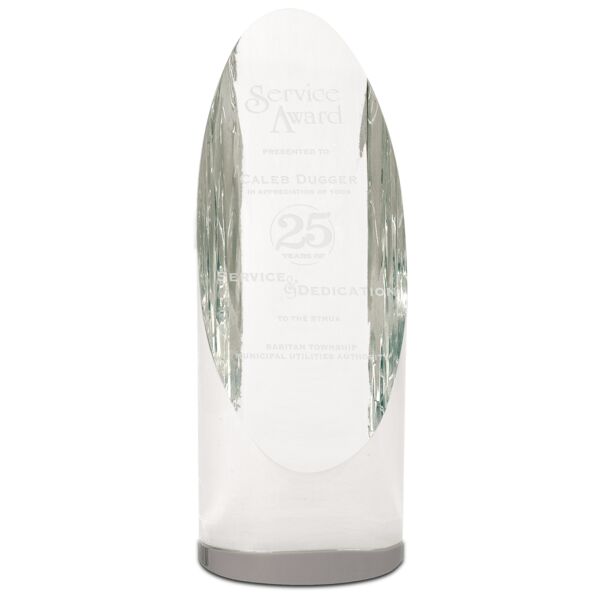 7 1/2" Crystal Cylinder Thumbnail