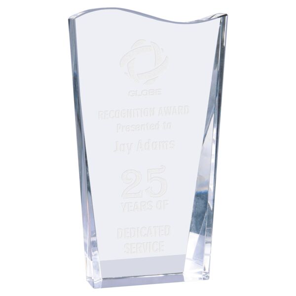 7" Crystal Facet Wave Thumbnail