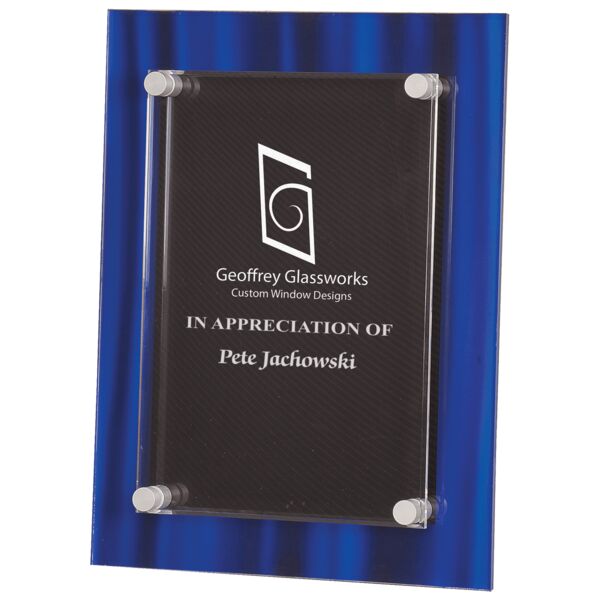 9" x 12" Velvet Stand-Off Acrylic Plaque Thumbnail