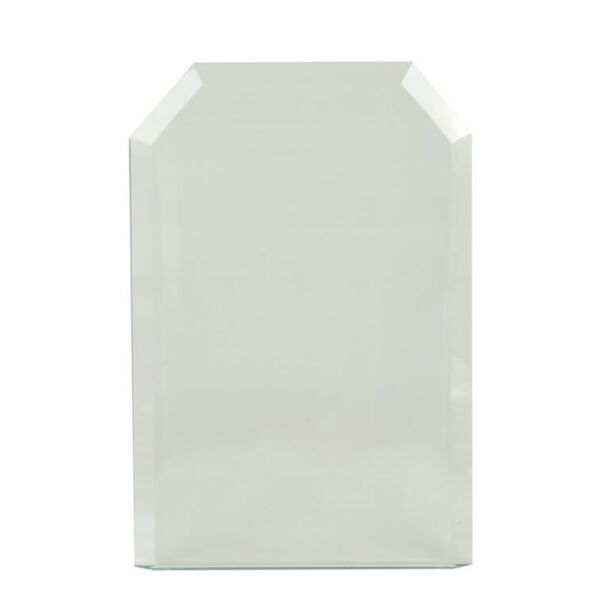 5 1/2" x 7 3/4" Jade Clip Corner Gateway Glass Replacement Blank Thumbnail