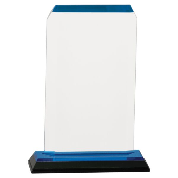 3 1/2" x 6 1/2" Clipped Corner Impress Acrylic Thumbnail