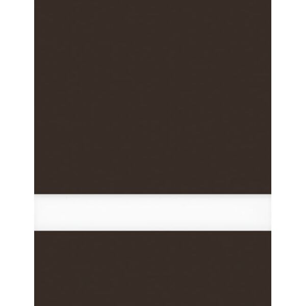 12" x 24" x 1/16" Chocolate Brown/ Matte Duets Laser XT Plastic Thumbnail