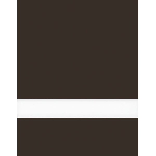 Undersize 1/16" Chocolate Brown/ Matte Duets Laser XT Plastic Thumbnail