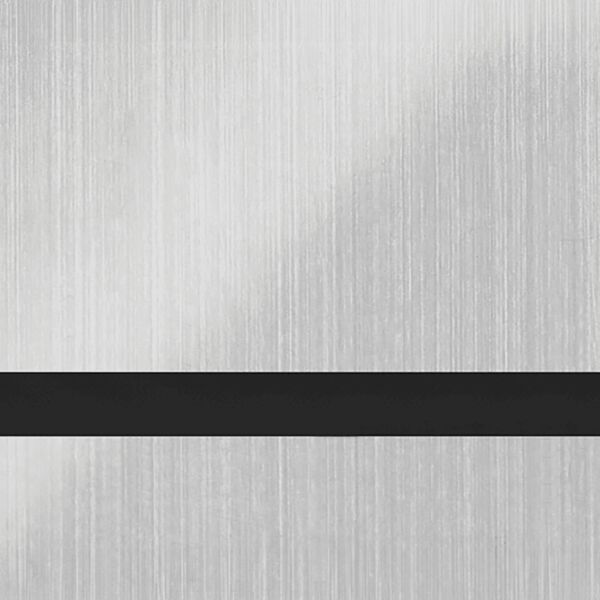 24X49 Duets Brushed Aluminum/ 1/32 Laser Indoor Metals Thumbnail