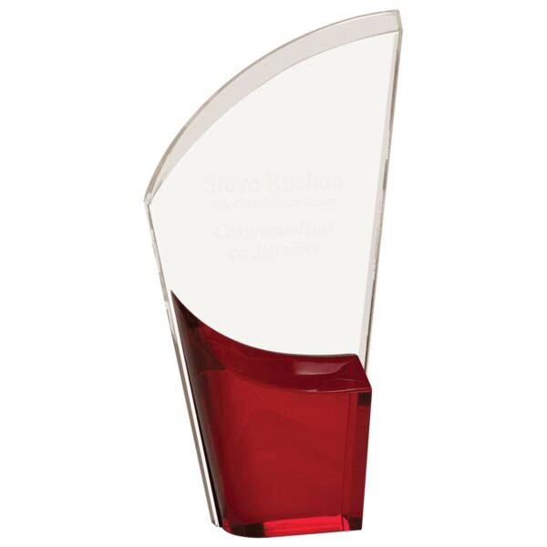 8 1/2" Ruby Lunar Acrylic Thumbnail