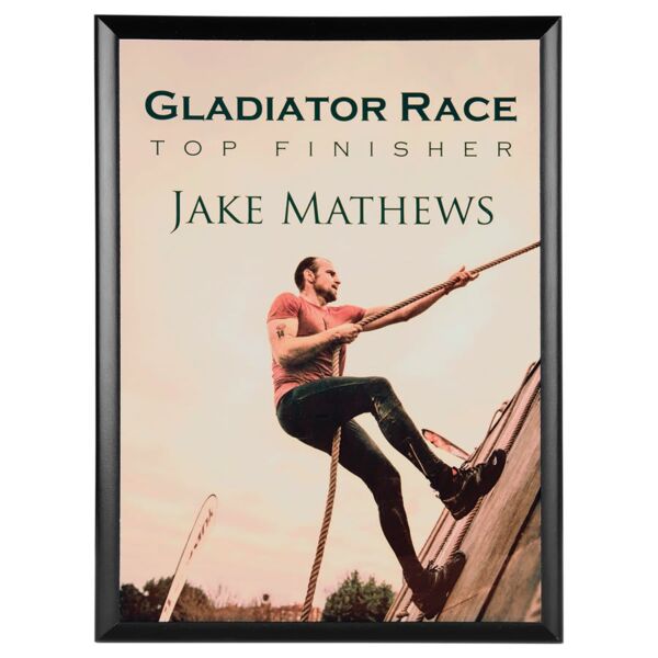 9" x 12" Luster Sub Plaque with Edge and Gloss Finish Thumbnail