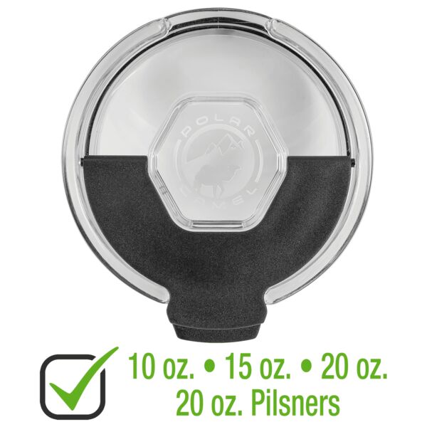Snap Lid for 10, 15, 16, 20 oz. Polar Camel Tumblers or 20 oz. Pilsners Thumbnail