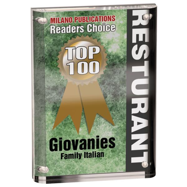 5" x 7" Magnetic Acrylic Award Thumbnail