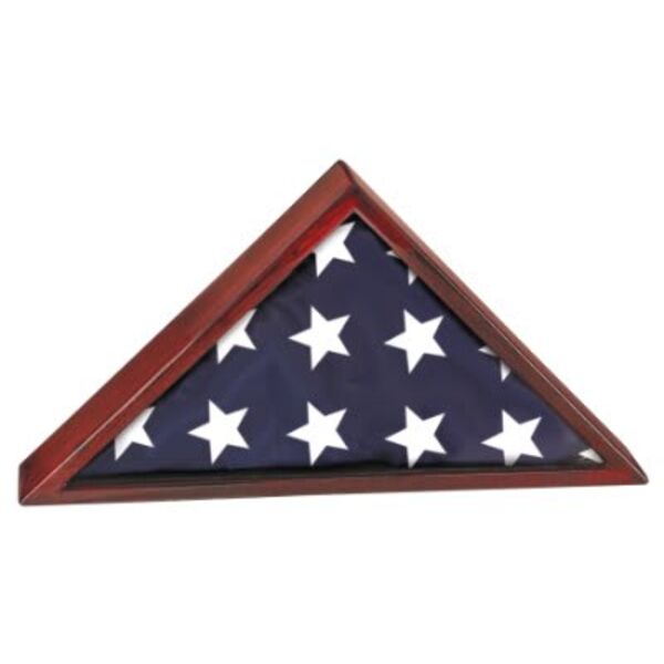 25" x 12 1/2" Piano Finish Flag Display Case Thumbnail