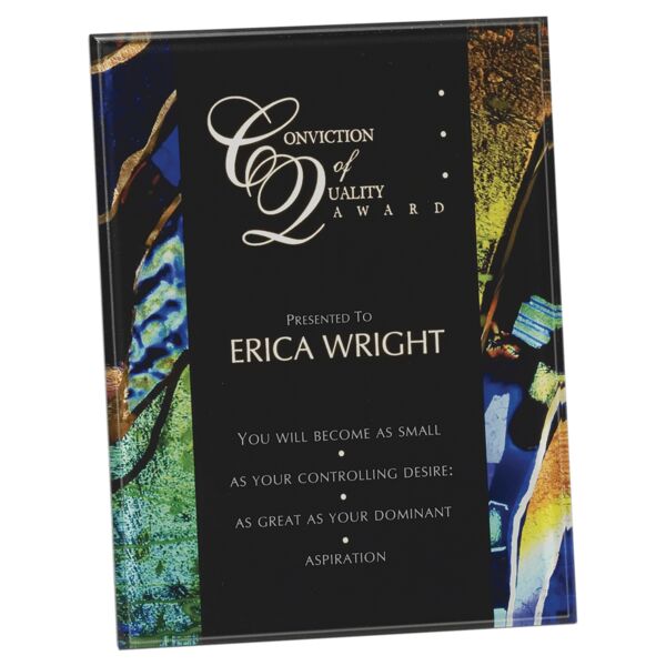 6 1/2" x 8 1/2" Art Acrylic Art Plaque with Easel/Hanger Thumbnail