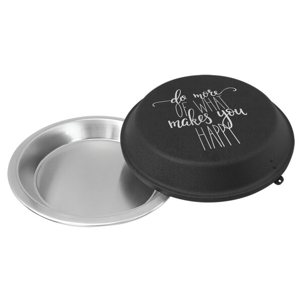 9" Aluminum Pie Pan with Lid Thumbnail