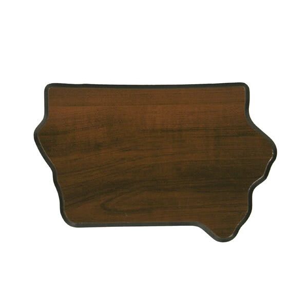 6" x 8 3/4" Finish Edge Iowa State Plaque Thumbnail