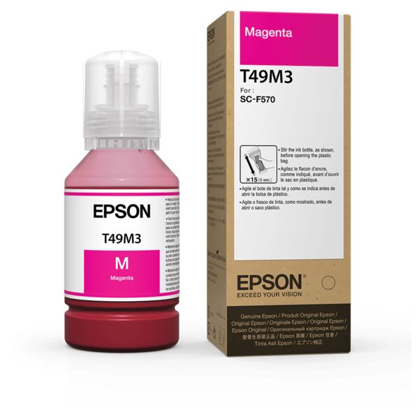 Epson Magenta 140ML T49M Ultrachrome Sublimation Ink Thumbnail