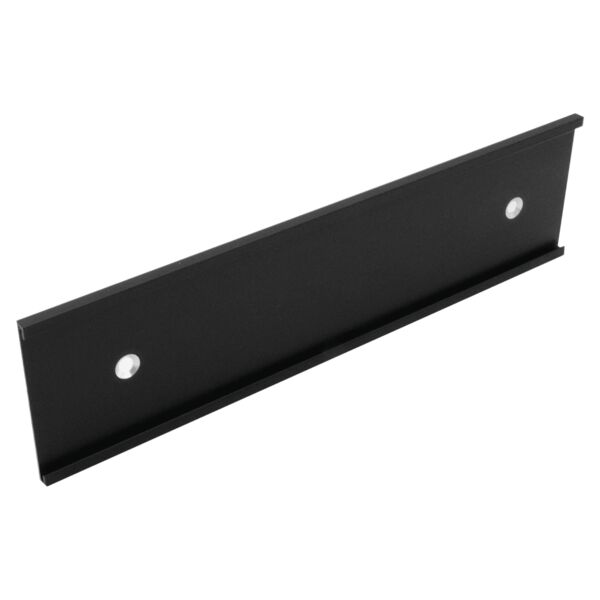 4" x 8", Kota Pro Aluminum Wall Bracket with Mounting Holes, Fits 1/8" Thick Plastic Insert Thumbnail