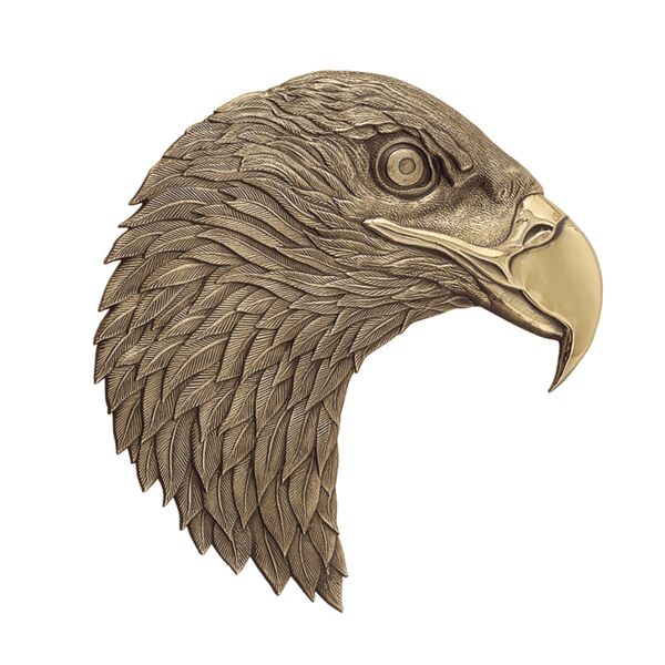 5 1/8" x 5 5/8" Antique Eagle Head Thumbnail