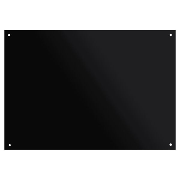 7" x 10" Laserable Brass Plate with 4 Holes Thumbnail