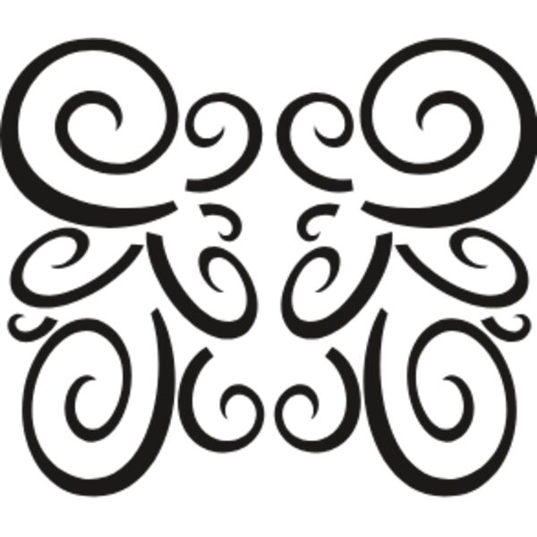 Swirls 9 B W  Thumbnail