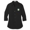Women's 3/4 Sleeve Carefree Poplin Shirt Thumbnail