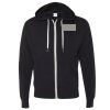 Unisex Heathered French Terry Full-Zip Hooded Sweatshirt Thumbnail