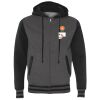 Unisex Heavyweight Varsity Full-Zip Hooded Sweatshirt Thumbnail