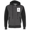 Unisex Heavyweight Varsity Full-Zip Hooded Sweatshirt Thumbnail