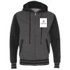 Unisex Heavyweight Varsity Full-Zip Hooded Sweatshirt Thumbnail