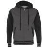 Unisex Heavyweight Varsity Full-Zip Hooded Sweatshirt Thumbnail