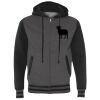 Unisex Heavyweight Varsity Full-Zip Hooded Sweatshirt Thumbnail