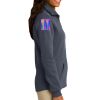 Women's Slub Fleece Full Zip Jacket Thumbnail