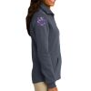 Women's Slub Fleece Full Zip Jacket Thumbnail